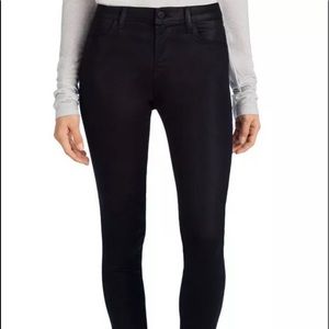 Maria low rise super skinny coated jeans fearless
